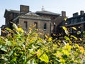 Rooftops of Kensington Palace, view from Princess Diana Memorial Garden Royalty Free Stock Photo