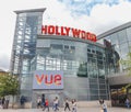 London / UK - June 15th 2019 - `Hollywood Green` Vue cinema, in Wood Green in the borough of Haringey
