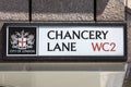 Chancery Lane in London