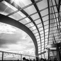 LONDON/UK - JUNE 15 : View of the Sky Garden in London on June 1 Royalty Free Stock Photo