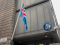 The Embassy of Iceland, Hans Street, London, UK.