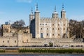 LONDON/UK - MARCH 7 : View of the Tower of London on March 7, 2015. Unidentified people. Royalty Free Stock Photo