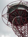LONDON/UK - MAY 13 : The ArcelorMittal Orbit Sculpture at the Queen Elizabeth Olympic Park in London on May 13, 2017 Royalty Free Stock Photo