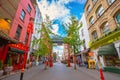 London Chinatown at Gerrard Street in London, UK