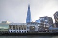 London cityscape across the River Thames with a view of the Shard, London, England, UK, May 20, 2017 Royalty Free Stock Photo