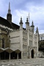 LONDON, UK - MAY 21, 2025: Front facade of the Guild Hall in the City of London Royalty Free Stock Photo