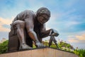 The Newton Sculpture at the British Library