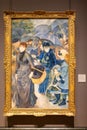 The Umbrellas painting by Pierre-Auguste Renoir, is an oil-on-canvas exposed in National Gallery of