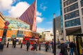 London, UK Ã¢â¬â May 28.2020: Victoria is an area of central London in the City of Westminster. It is named Victoria Station Royalty Free Stock Photo