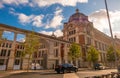 London, UK Ã¢â¬â May 28.2020: Victoria is an area of central London in the City of Westminster. It is named Victoria Station Royalty Free Stock Photo