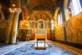 Interior of Westminster Cathedral or the Metropolitan Cathedral of the Precious Blood of Our Lord Jesus Christ in London, UK Royalty Free Stock Photo