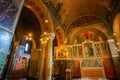 Interior of Westminster Cathedral or the Metropolitan Cathedral of the Precious Blood of Our Lord Jesus Christ in London, UK Royalty Free Stock Photo