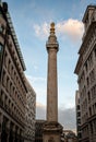 London, UK: The Monument to the Great Fire of London