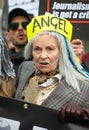 British fashion designer and activist Dame Vivienne Westwood Royalty Free Stock Photo