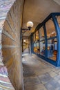 Colonnade with Cote Brasserie located in Hays Galleria, London