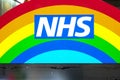 NHS National Health Service Rainbow Logo With No People