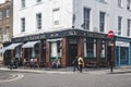 Trader's Inn pub on Church Street in Marylebone, London Royalty Free Stock Photo