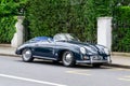 London, UK - 07.07.2019: Porsche 356 classic sports cars from the 1950s is parked at the street