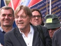 Pro-EU supporter Belgian MEP Guy Verhofstadt at the National Rejoin March in London.