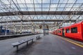 London`s busy area, Waterloo Station Royalty Free Stock Photo