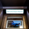 Lloyds Bank Automated Cash And Cheque Deposit Machine