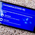 NHS Track and Trace Covid-19 Smartphone Application