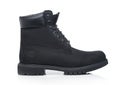 LONDON, UK - SEPTEMBER 09, 2020:Timberland Premium 6 inch boot for men in black on white Royalty Free Stock Photo