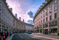 Afternoon in Regent Street, West End, London Royalty Free Stock Photo