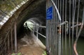 London, UK: A short tunnel on Regent\'s Canal near Lisson Grove in London Royalty Free Stock Photo