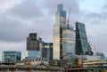 London, UK: Skyscrapers of the City of London