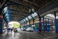 London, UK - 2019: Smithfield Market - the largest wholesale meat market