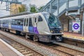 Front of crossrail train Elizabeth Line