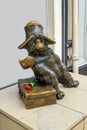 Paddington Bear statue at Paddington railway station in London Royalty Free Stock Photo