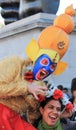 London, UK. 16th October, 2016. London Festival Of Diwali man dressed at Hanuman God