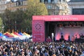 London, UK. 16th October, 2016. The Mayor of London Festival Of Dewali performers and scenes at Trafalgar Square