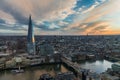 View of the Shard Building in London Royalty Free Stock Photo