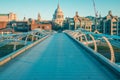 05/11/2017 London, UK, View of st Paul Cathedral