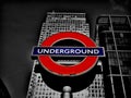 London Underground at Canary Warf Royalty Free Stock Photo