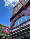 London Underground Covent Garden tube station Royalty Free Stock Photo