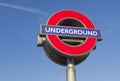 London Underground Sign Royalty Free Stock Photo