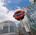 The London Underground sign Royalty Free Stock Photo