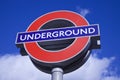 London Underground sign Royalty Free Stock Photo