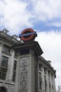 London Underground sign at Monument station