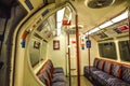 London underground train inside