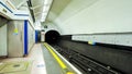 London Underground Train Station Royalty Free Stock Photo