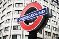 London Underground Tube Stations operated by TFL Royalty Free Stock Photo