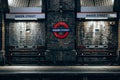 London Baker Street subway station Royalty Free Stock Photo