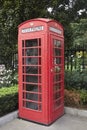 English phone booth