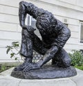 The Gardener sculpture by Karin Jonzen in London