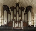 LONDON, UNITED KINGDOM - Feb 19, 2013: The magnificent church organ